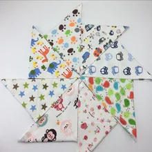 10 шт./компл. новорожденных детские нагрудники из хлопка нагрудники для малышей из чистого хлопка Полотенца bebes; одежда для маленьких мальчиков и девочек; куртки