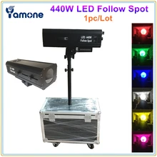 1 шт./лот 440 Вт Светодиодный точечный светильник с мощностью 440 Вт светодиодный трекер с подставкой и F светильник чехол для свадебного театра