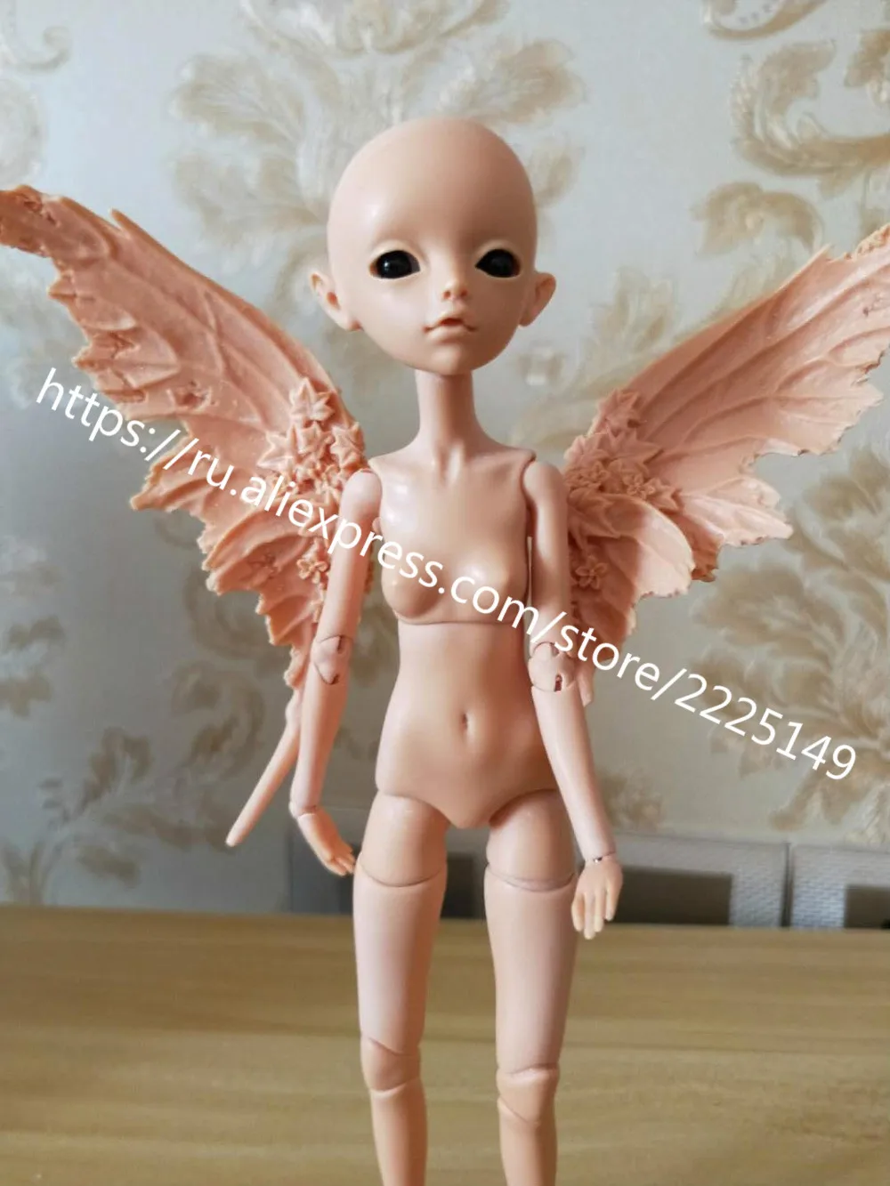 lingxiyiwa 1/8 BJD кукла Ivanaa с глазами имеет человеческое тело или крыло тела