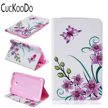 

CucKooDo [Kickstand][Card Slot]Folio PU Leather Case Cover With Flip Case For Samsung Galaxy Tab A 7-inch SM-T280 / SM-T285