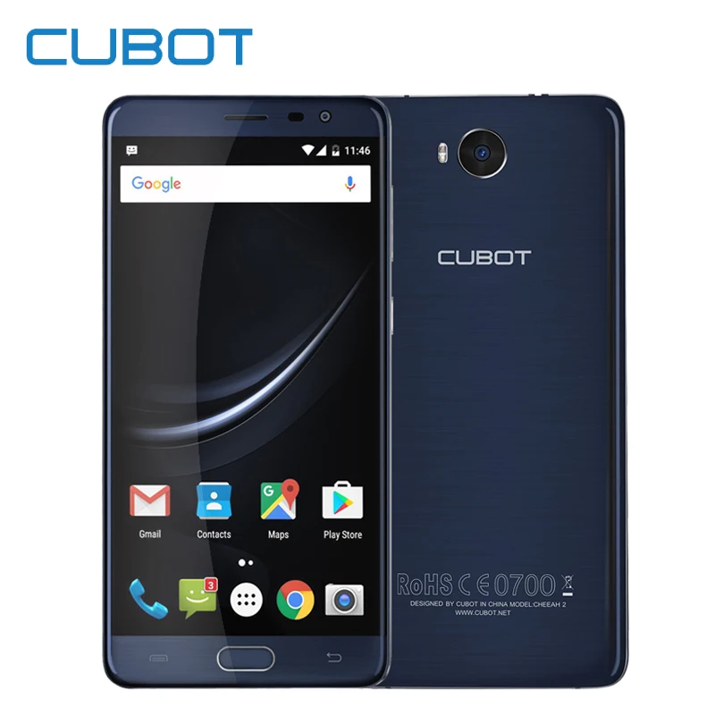 Cubot Cheetah 2 Smartphone 5 5 Inch FHD Android 6 0 MTK6753 Octa Core 3GB RAM