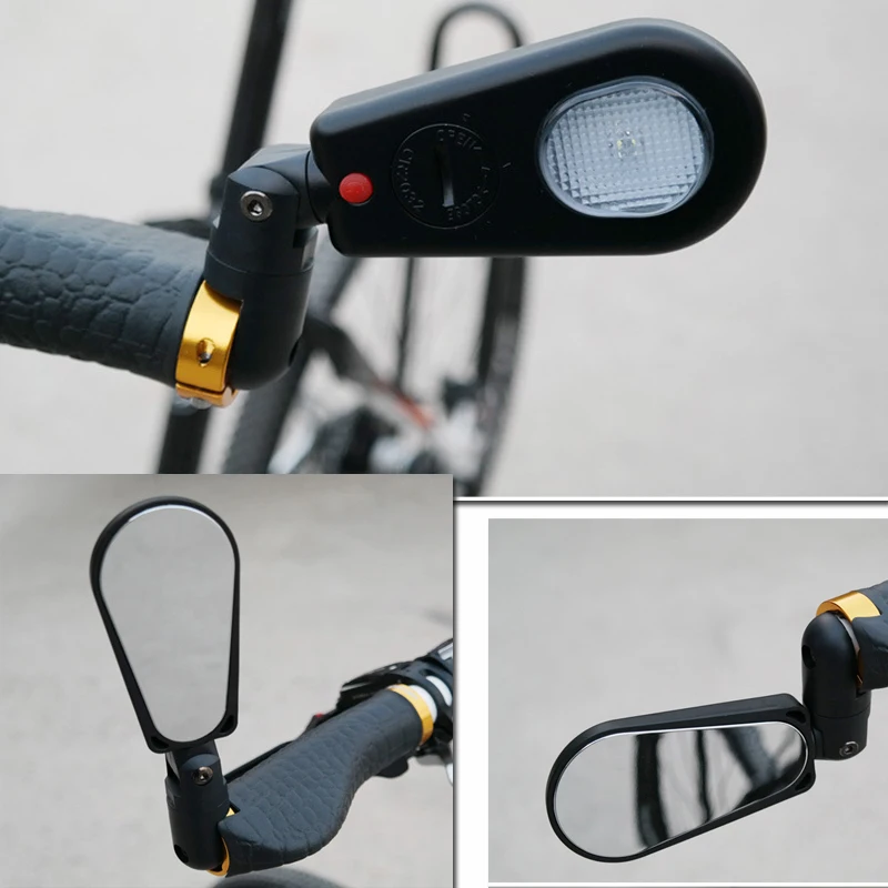 Bicycle mirror rearview mirror mountain road bike handlebar safety