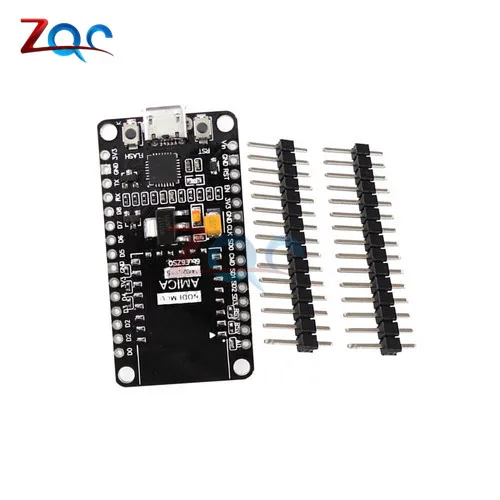 Адаптер для Nodemcu USB 32M ESP8266 Φ CP2102 интернет Wi Fi модуль питания постоянного тока 4 ~ 9 В