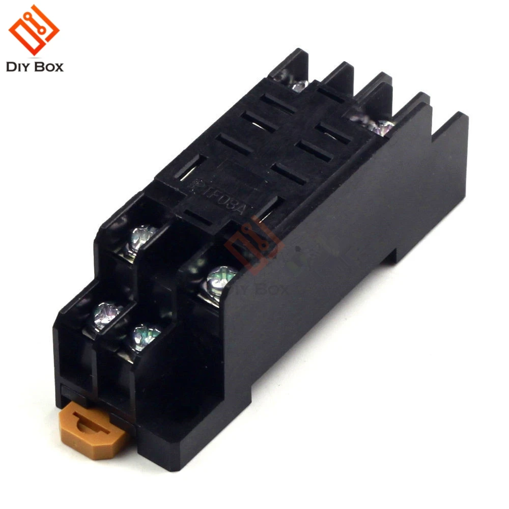 

LY2NJ PTF08A Small Relay Socket Base Holder for LY2NJ HH62P JQX-13F/2Z