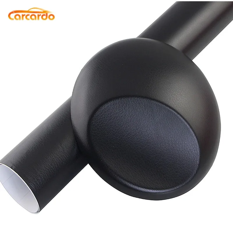 

1.52M*30CM Leather Pattern PVC Adhesive Vinyl Film Stickers For Auto Car Internal Decoration Vinyl Wrap With Air Bubble free