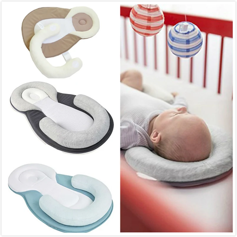 

Bedding Anti-rollover Mattress Baby Pillow Newborn Cushion Sleep Stereotypes Protection Pillow For 0-12 Months Infant