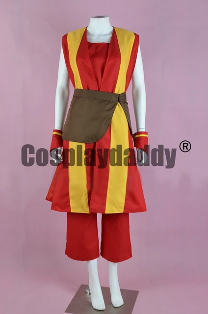 avatar the last airbender toph beifong fire nation version outfit