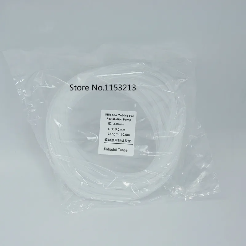 

10M Food Grade silicone tube for peristaitic pump 3 x 5 Water Air Silica Gel Hose Medical Silicone Pipe Tubes ID 3mm OD 5mm