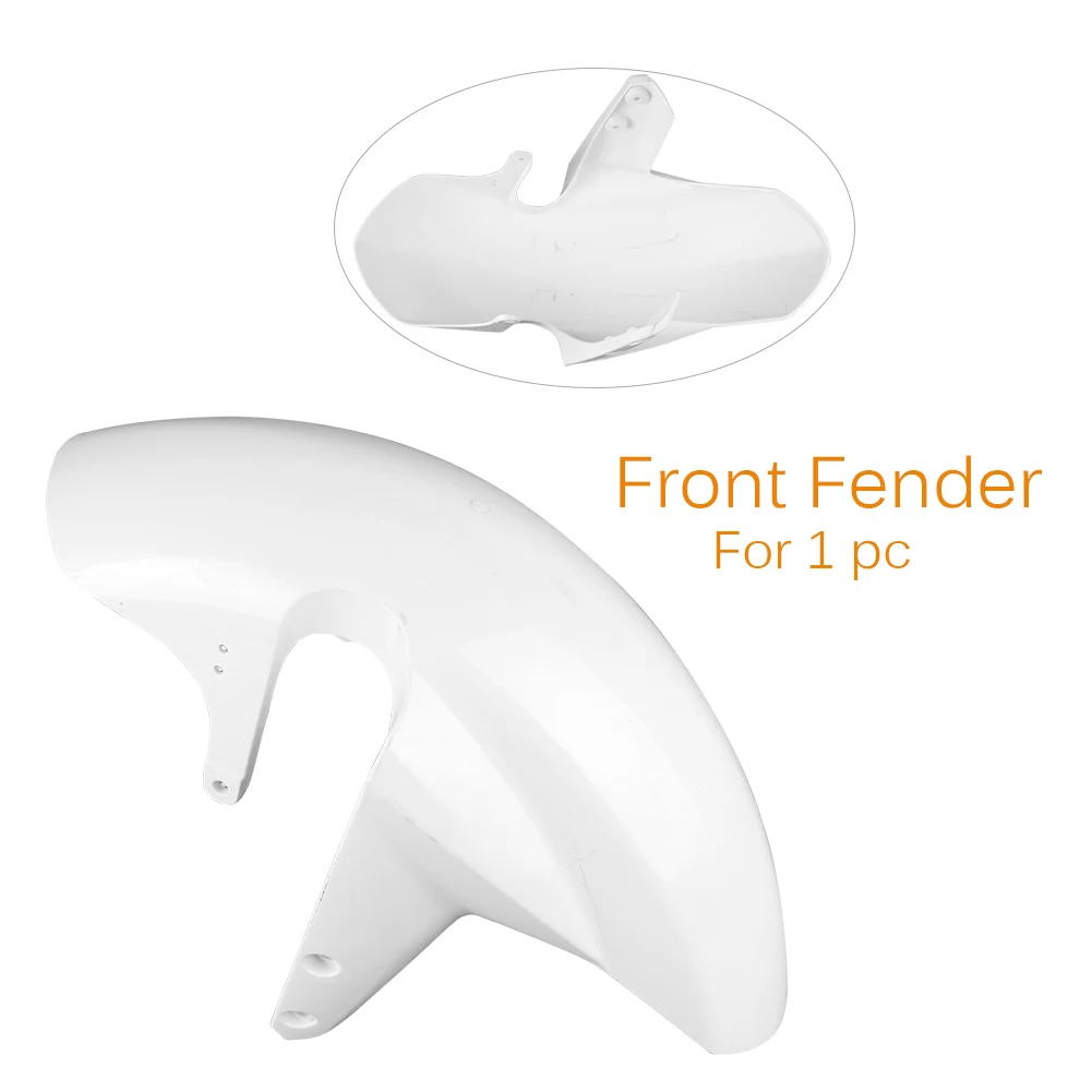 Front Wheel Fender Mudguard Splash Extension Extender Fairing Cover Body Kit For Suzuki 04-05 GSXR600/750 K4 & 03-04 GSXR1000 K3