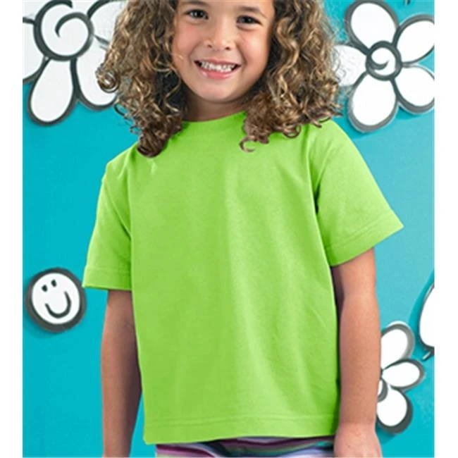 Rabbit Skins 3301J Juvy T-Shirt Key Lime 5-6