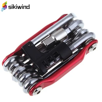 

15 In 1 Bicycle Repair Tools Bicycle Repairing Set Repair Tool Kit Wrench Screwdriver Chain Carbon Bicycle Multifunction Tools