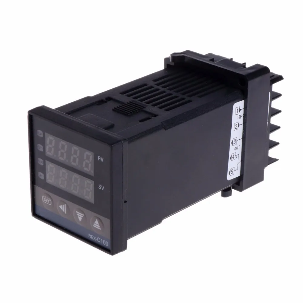 

PID Digital Temperature Controller REX-C100 0 To 400 Celsius K Type Input SSR Output Tester Tools