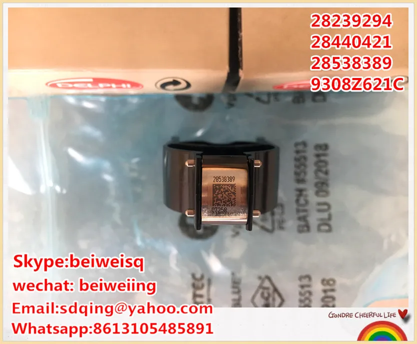 

100% Genuine and new original Common rail injector control valve 28239294, 9308Z621C,9308-621C,621C, 28440421,28538389