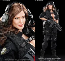 1:6 scale Super flexible military figure Sexy Female Shooter Black ver. 12″ action figure doll Collectible Model plastic toys