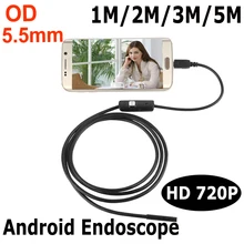 5mm Micro USB Endoscope Camera Snake Tube Pipe Waterproof IP67 Android Borescope Cameras