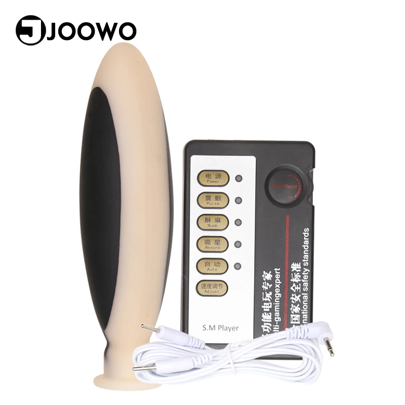 XXL Larger Electro Anal Plug Bullet Electrotherapy Electric Shock Butt Plug Anal font b Sex b