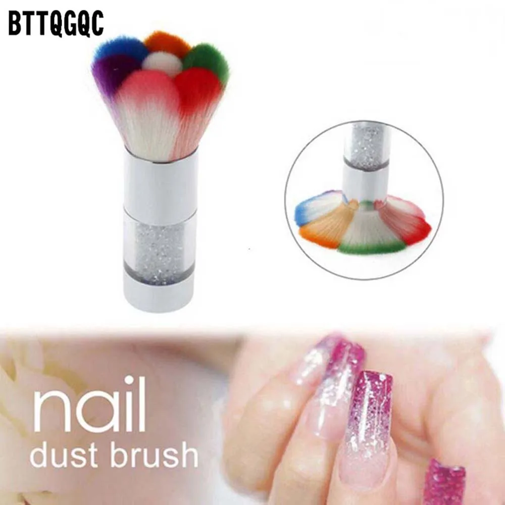 

BTTQGQC 2018 New Soft Nail tools nail dust cleaning brush nail nail brush blush soft hair makeup brush ZJS002#