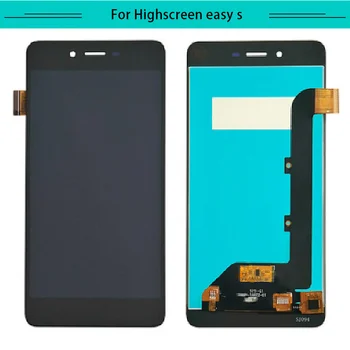 

Tested 1pc For highscreen easy s Full LCD Display Assembly Complete with touch Screen Replacement glass digitizer Free Shipping