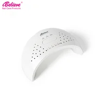 Светодиодная мини-лампа для ногтей iBelieve 12 Вт, беспроводная УФ-Сушилка для ногтей, Гель-лак для отверждения, светодиодный светильник для личного использования в домашних условиях, 30s 60s 90 s, наборы гелей для ногтей