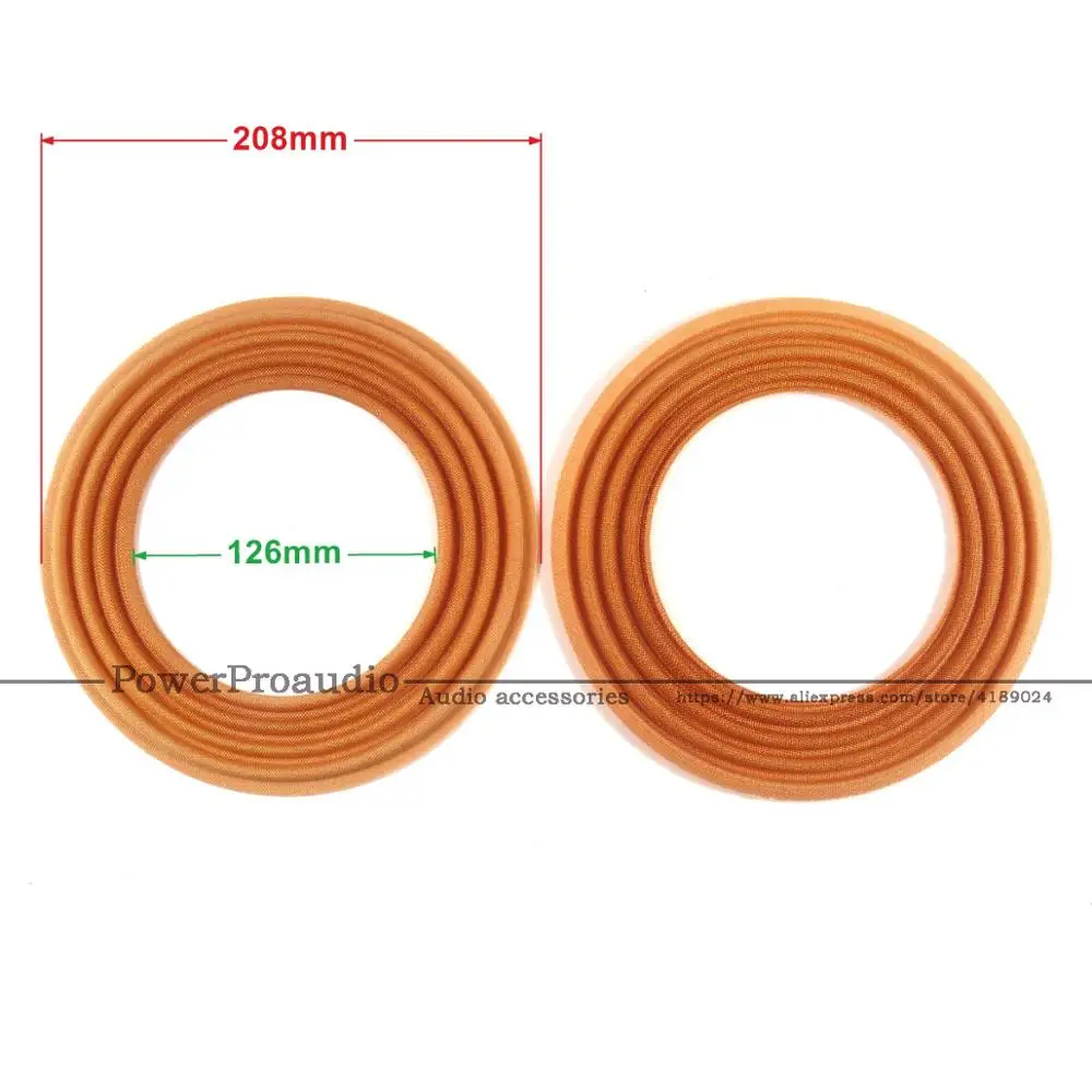 10 шт. Замена паук для 208-126 мм для 18 дюймов Динамик по индивидуальному заказу звуковая катушка наушников 125 мм