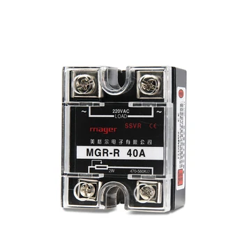 

40A SSR-40VA VR To AC Single Phase Solid State Voltage Regulator Module SSVR-40A Resistance Voltage Regulator