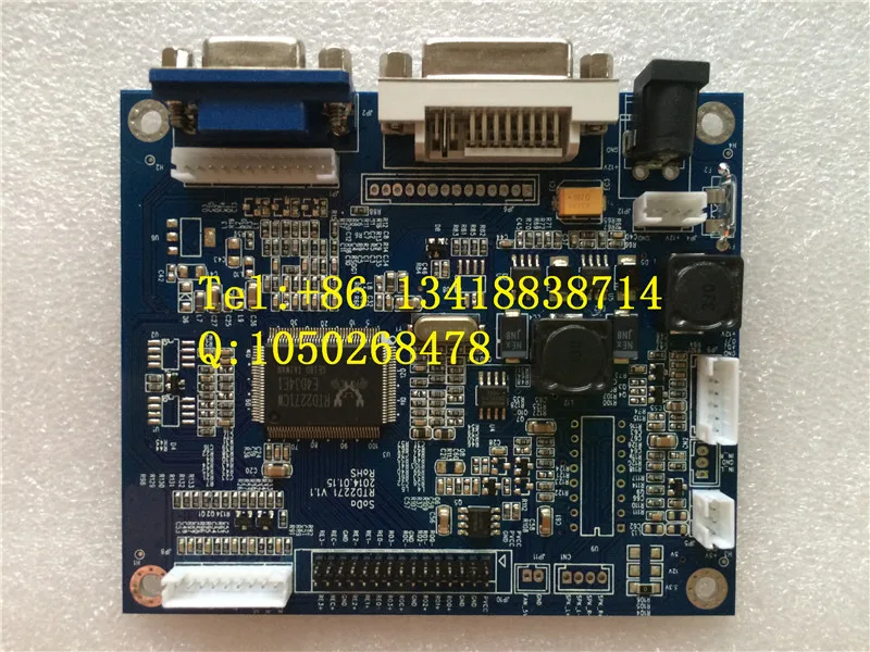 Design of industrial LCD panel driver panel wide temperature VGA/DVI signal input driver board Design of industrial LCD panel driver panel wide temperature VGA/DVI signal input driver board