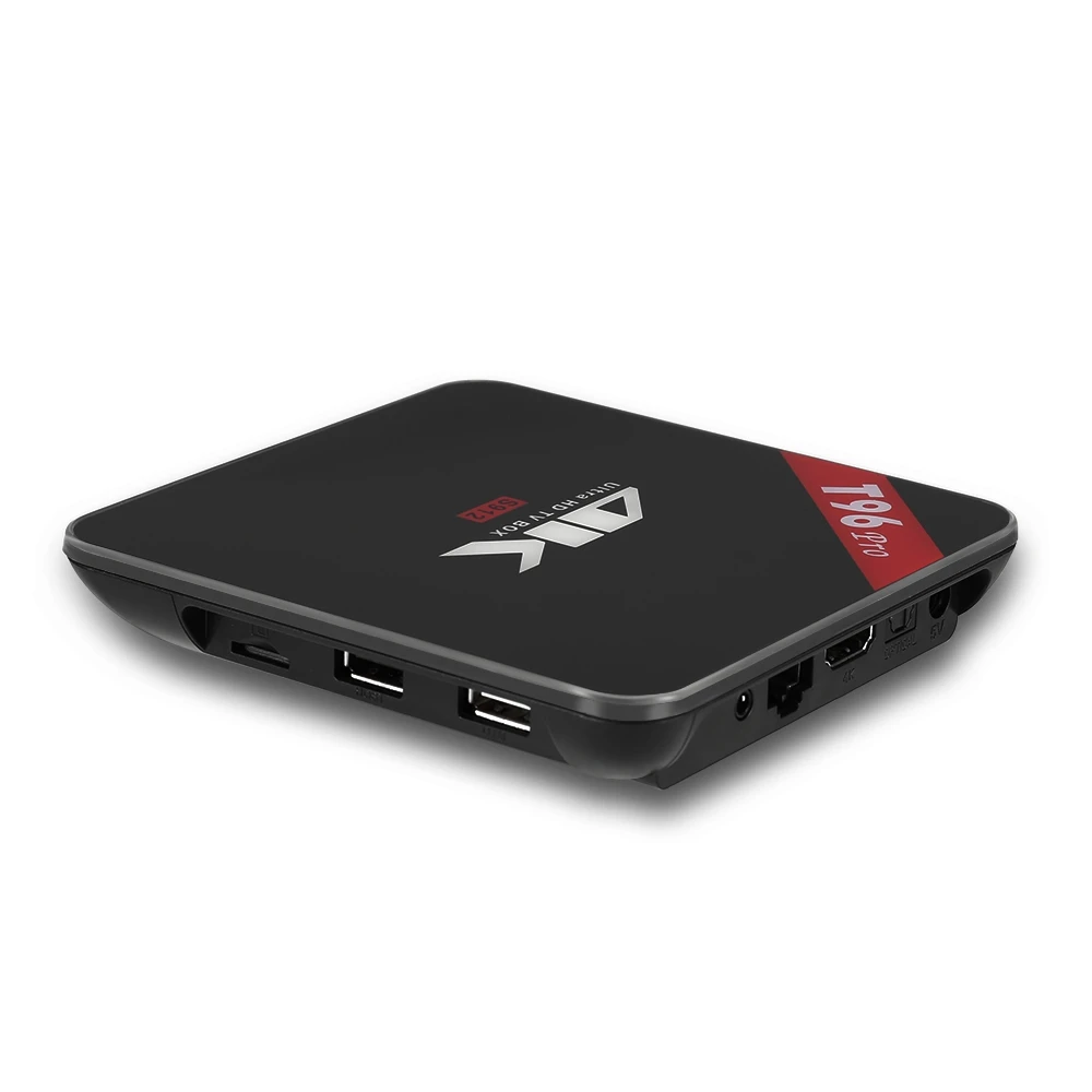 Mesuvida T96 Pro Smart Android ТВ коробка Восьмиядерный gb 16 ГБ двухдиапазонный Wi Fi bluetooth4.1 4 К media