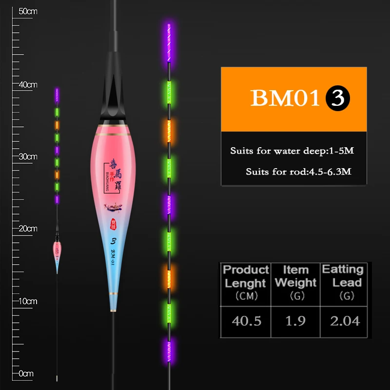 Рыболовный поплавок Специальный фиолетовый свет светящиеся поплавки высокая яркость Рыболовные Поплавки высокие разумные Электронные Поплавки