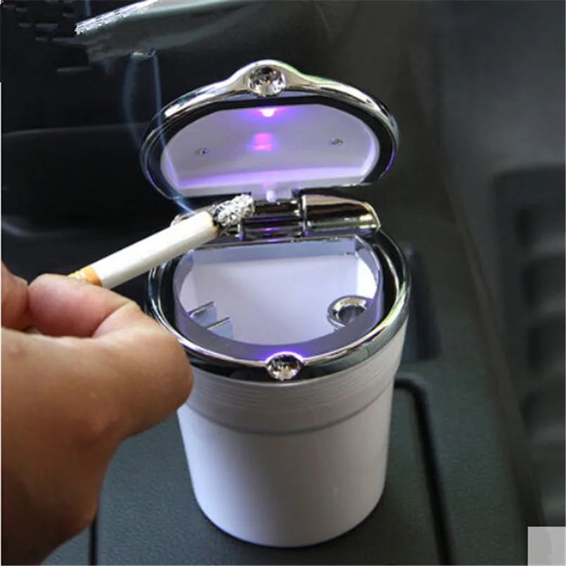

Car-Styling Cigarette ashtray with LED case For Kia Rio K2 K3 K5 K4 KX3 KX5 Cerato Soul Forte Sportage R SORENTO