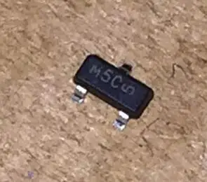 

200PCS MMBD7000 MMBD7000LT1G 2N7000 SOT23 MARKING M5C TRANSISTOR