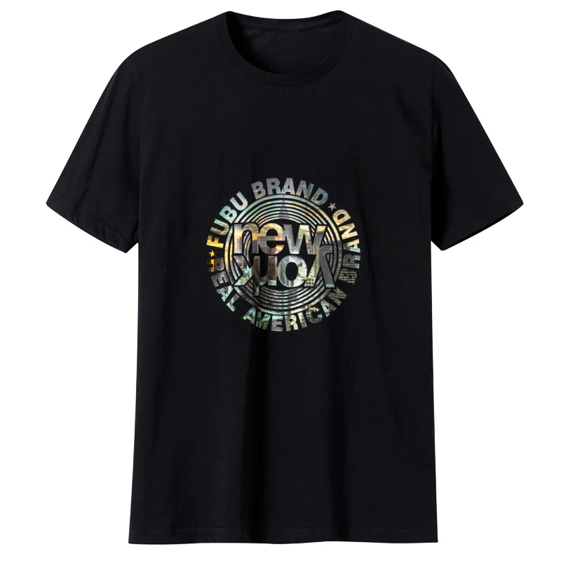 

Aoliwen 2019 New Summer Men T-shirt 100% Cotton Cool, Comfortable, Fashionable and Loose Edition Sweat absorption High-quality