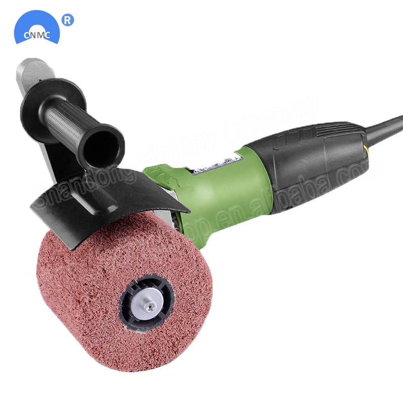Flat surface burnishing polisher stainless steel brushless drum sander
