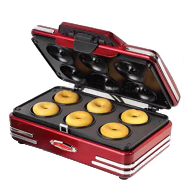 

Electric Mini Donut Machine 220V 750W Household Small Breakfast Machine Baking Tools RMDM800