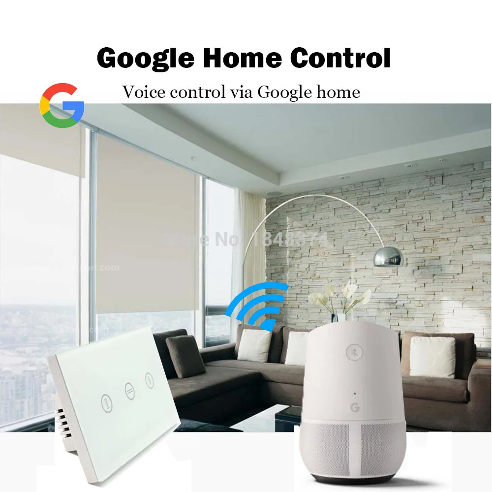 Настенный переключатель для занавесок с поддержкой Wi-Fi через приложение или Голосовое управление от Siri Alexa Google Home, Отзывы