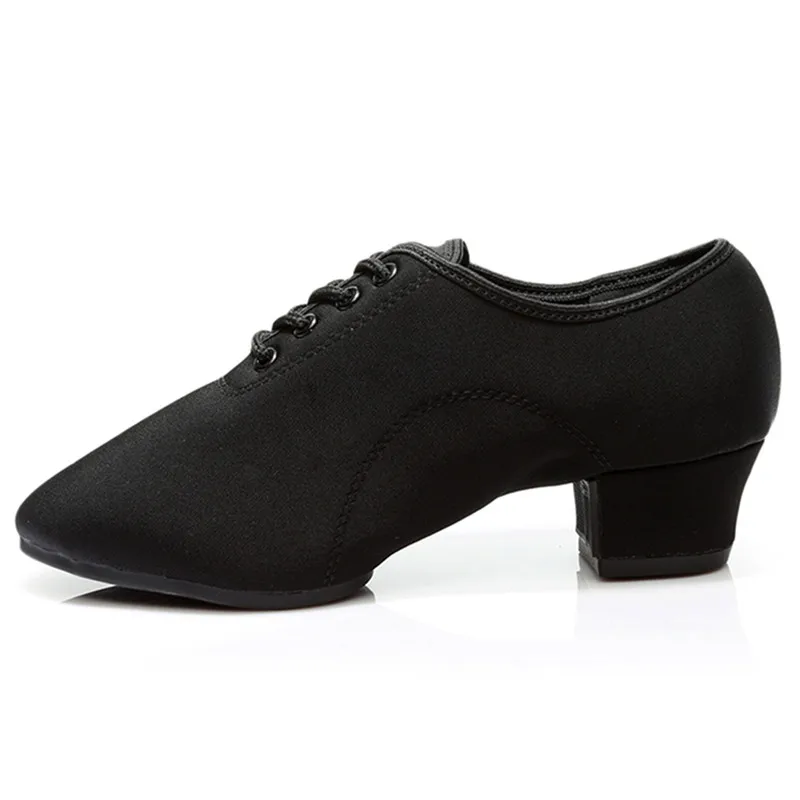 SUN LISA/черные мужские туфли-оксфорды для дома и улицы; кожаные и резиновые кроссовки на массивном каблуке; Современная танцевальная обувь для бальных танцев