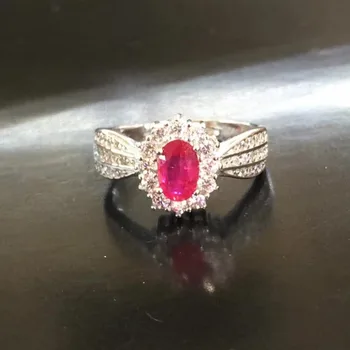 

Qi Xuan_Fashion Jewelry_Natural Red stone Simple Elegant Woman Rings_925 Solid Sliver Fashion Rings_Manufacturer Directly Sales