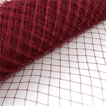 

Marron 25cm Birdcage Veiling Millinery Hat Veil Party Masks decoration DIY Hair accessories fascinator wedding veils 10yard/lot