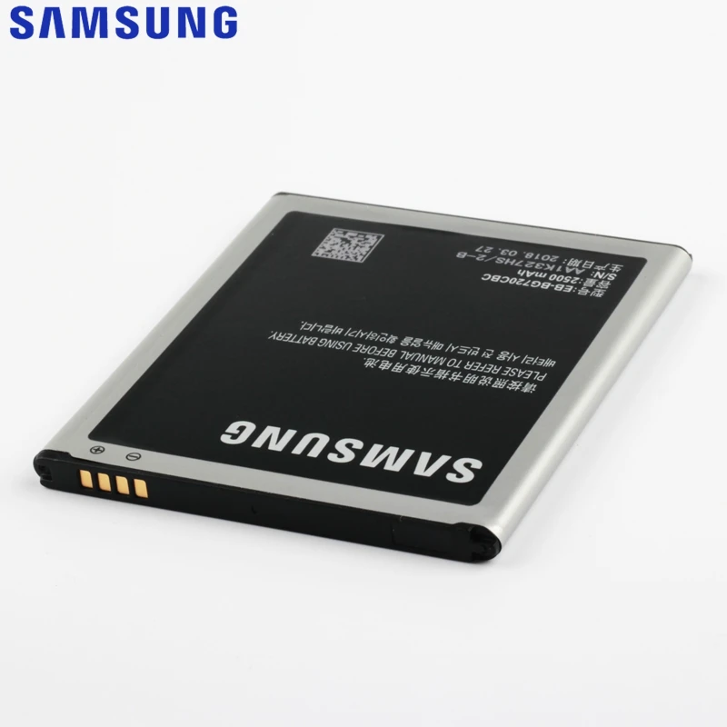 Сменный аккумулятор samsung для Galaxy G7200 G7209 G7202 G7208 G720NO из натуральной EB-BG720CBC с функцией NFC 2500 мАч