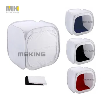 

40 x 40cm Foldable Photo Studio Shooting Tent Light Diffusion Soft Box Softbox with 4 Colors Backdrops for Photography