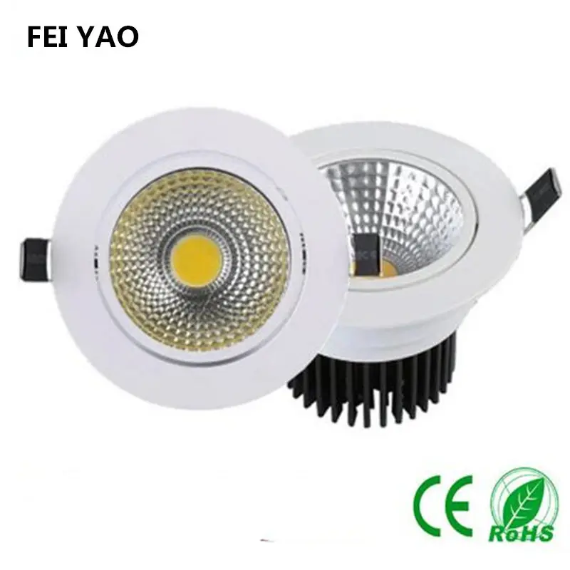 

LED Downlight Ceiling light SME 2835 85-265V AC 5W/7W/9W/12W/15W LED Bedroom Kitchen Indoor Lamp Warm/white LED Spot Lighting