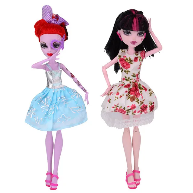 cool fashion handmade princess dress clothes gown for monster high