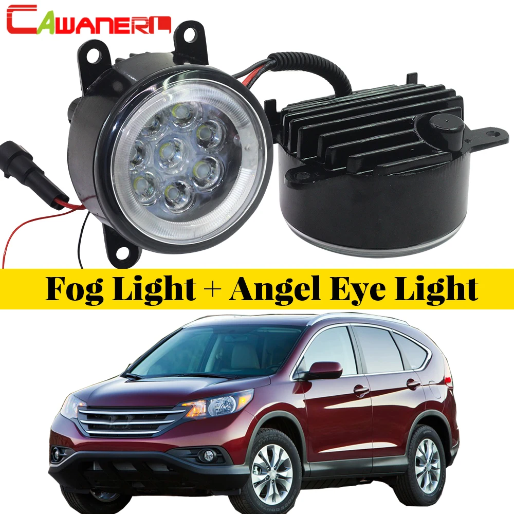 Cawanerl For 2012 2013 2014 Honda CR V CRV 2.4L L4 Car LED Fog Light