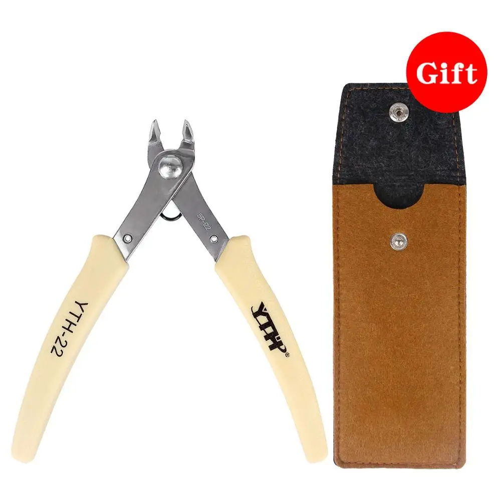 

1Pcs Mini Diagonal Plier Side Wire Stripper Cutting Industrial Multi-Purpose Pliers Electricians Cut Line Yellow Small Cutter