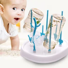 Стеллаж для просушки бутылки младенца бутылочки для кормления детей сушилка для хранения полка для сосок детская соска для кормления подстаканник