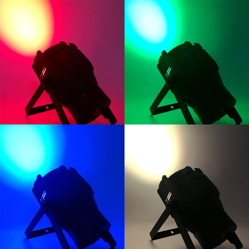 Светодиодный светильник SHEHDS Par s 7x12W из алюминиевого сплава RGBW 4in1 DMX512 Wash DJ