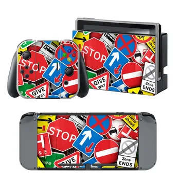 

NS NX Accessories Vinyl Skin Sticker for Nintendo Switch Console Protector Cover Decal Vinyl Skin for Skins Stickers 0031