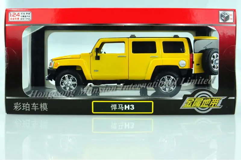 124 Diecast Car Model For Hummer H3 (17)