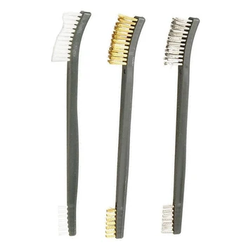 

3pcs/Set Brush Cleaning Kit Airsoft For Hand Gun Hunting Tactical Shortgun Rifle Cleaning Tool Set Hot