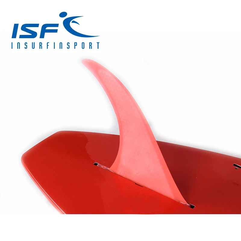 Красный longboard доски для серфинга плавники quilhas весло FCS carbonfiber четыре Quad Future