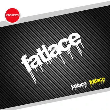 

Noizzy Fatlace Hellaflush Hot Sticker Window HF Vinyl Reflective Yellow Front Rear Windshield Decal Auto Motorcycle Car Styling